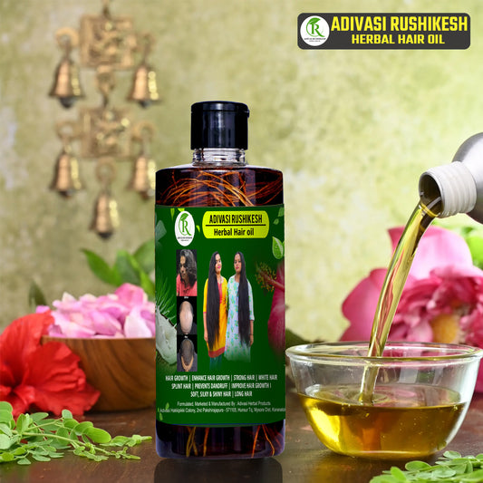 Rushikesh Herbal Hair Oil -500 ML